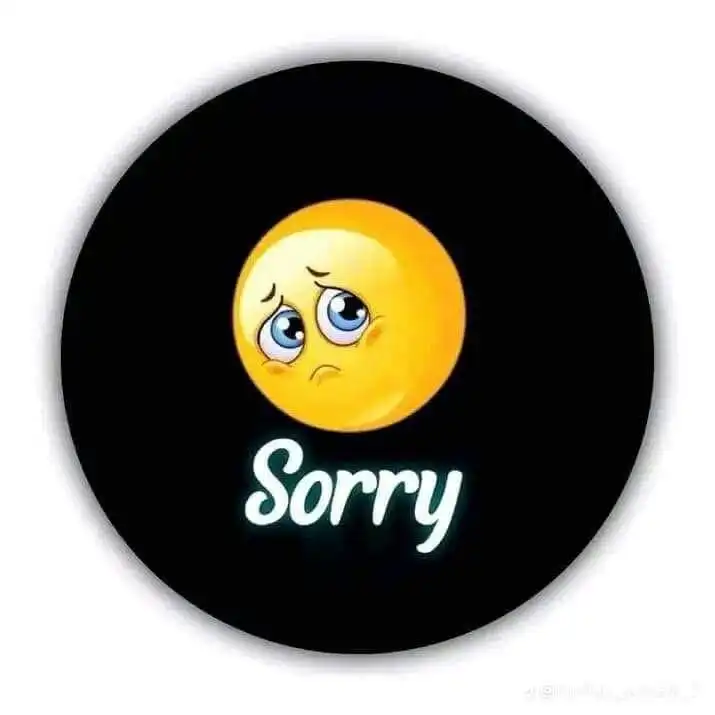 sorry pic